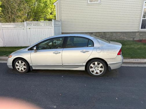 Silver 2007 Honda Civic LX