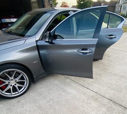 Gray 2017 INFINITI Q50 3.0t Red Sport 400