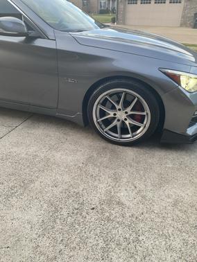 Gray 2017 INFINITI Q50 3.0t Red Sport 400