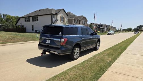 Blue 2018 Ford Expedition Max Limited