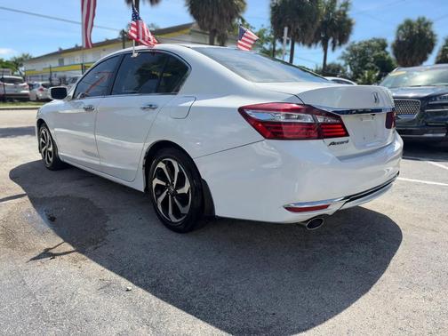 White 2017 Honda Accord Sport