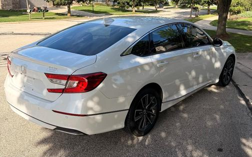 White 2021 Honda Accord EX-L 1.5T