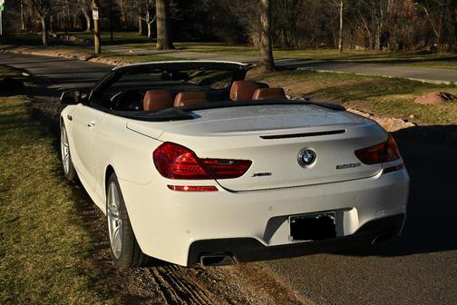 White 2015 BMW 650 i xDrive