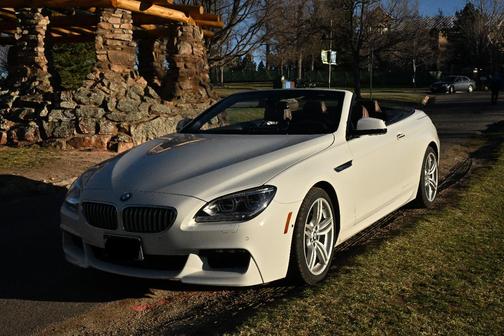 White 2015 BMW 650 i xDrive