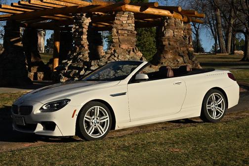 White 2015 BMW 650 i xDrive
