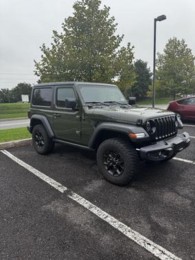 Green 2021 Jeep Wrangler Willys Sport