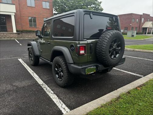 Green 2021 Jeep Wrangler Willys Sport