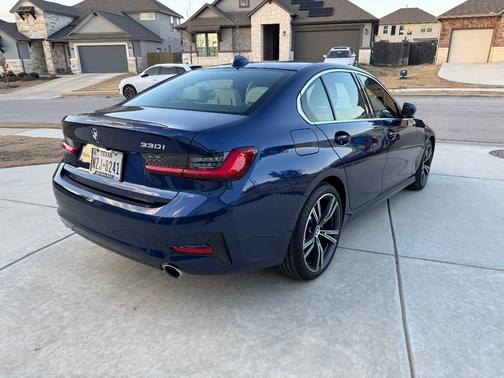 Blue 2020 BMW 330 i