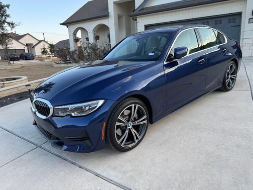 Blue 2020 BMW 330 i