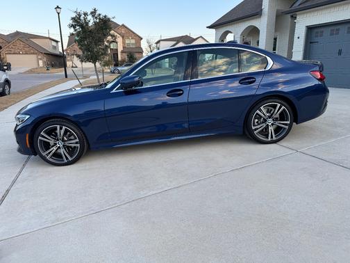 Blue 2020 BMW 330 i