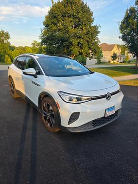 White 2021 Volkswagen ID.4 Pro S