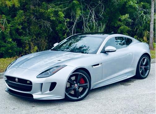 Silver 2016 Jaguar F-TYPE R