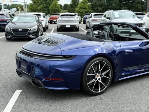 Blue 2025 Porsche 911 911 Carrera T Cabriolet