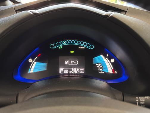 Black 2015 Nissan Leaf SL