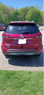 Red 2018 Nissan Rogue SV