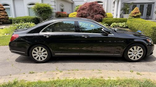 Black 2015 Mercedes-Benz S-Class S 550 4MATIC