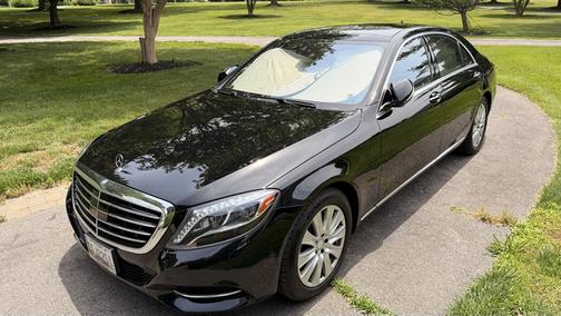 Black 2015 Mercedes-Benz S-Class S 550 4MATIC