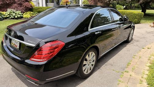 Black 2015 Mercedes-Benz S-Class S 550 4MATIC