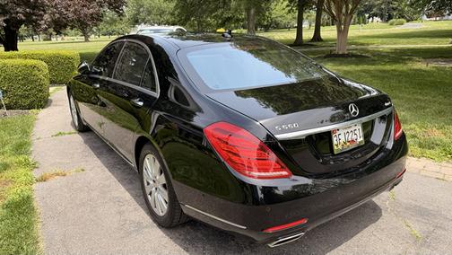 Black 2015 Mercedes-Benz S-Class S 550 4MATIC
