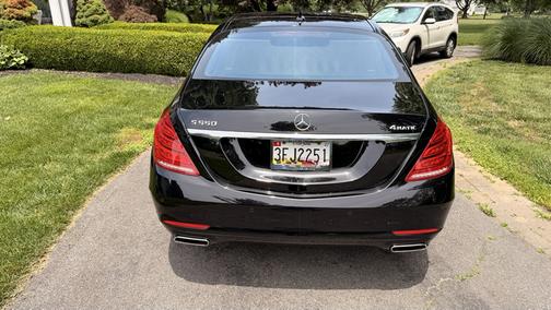 Black 2015 Mercedes-Benz S-Class S 550 4MATIC