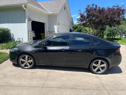 Black 2014 Dodge Dart GT
