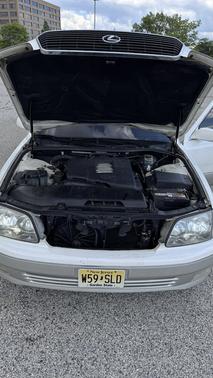 White 1999 Lexus LS 400 Base