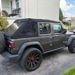 Gray 2019 Jeep Wrangler Unlimited Sport S