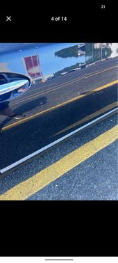 Blue 2008 Lexus LS 460 Base