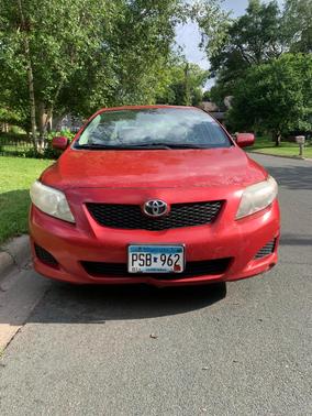 Red 2010 Toyota Corolla LE
