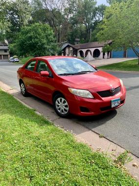 Red 2010 Toyota Corolla LE
