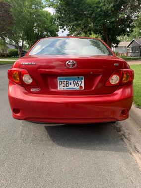 Red 2010 Toyota Corolla LE