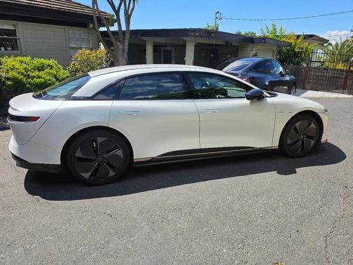 White 2025 Lucid Air Pure