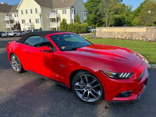 Red 2016 Ford Mustang GT Premium