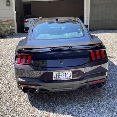Blue 2024 Ford Mustang Dark Horse