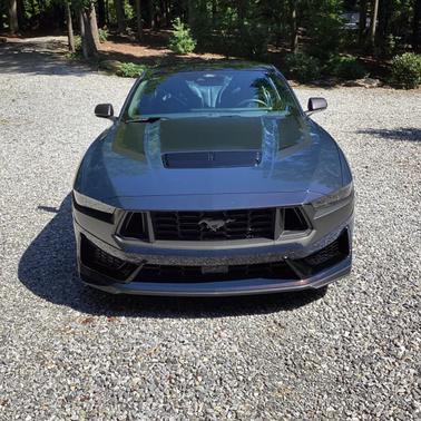 Blue 2024 Ford Mustang Dark Horse