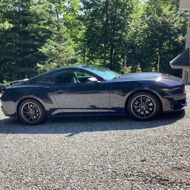 Blue 2024 Ford Mustang Dark Horse