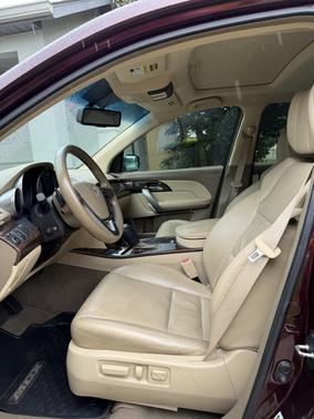 Red 2011 Acura MDX 3.7L