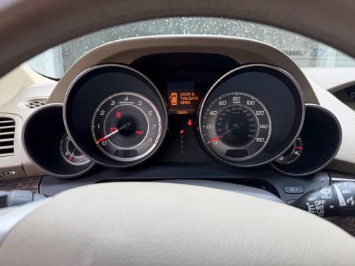 Red 2011 Acura MDX 3.7L