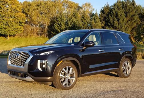 Blue 2020 Hyundai PALISADE SEL