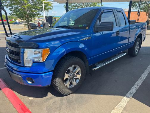 Blue 2013 Ford F-150 STX