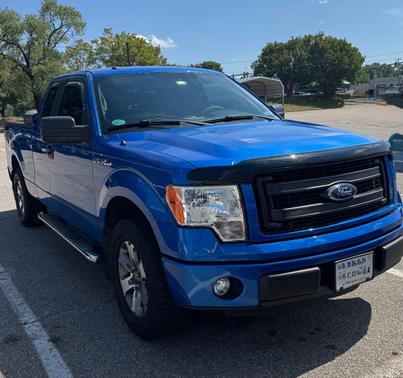 Blue 2013 Ford F-150 STX