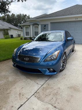 Blue 2011 INFINITI G37 Sport