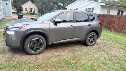 Gray 2024 Nissan Rogue SV