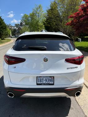 White 2018 Alfa Romeo Stelvio Ti