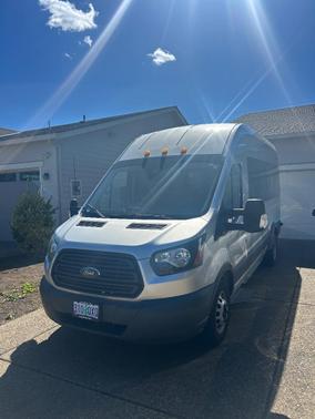 Silver 2018 Ford Transit-350 XLT