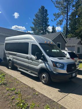 Silver 2018 Ford Transit-350 XLT