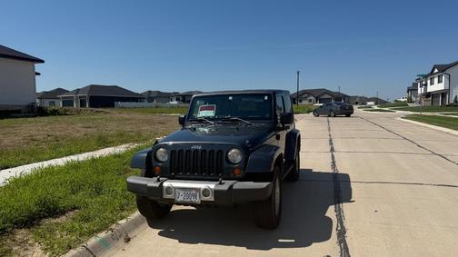 Blue 2008 Jeep Wrangler Sahara