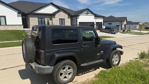 Blue 2008 Jeep Wrangler Sahara
