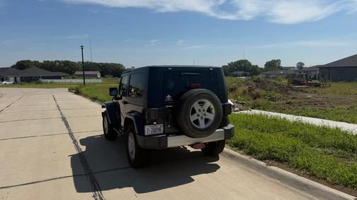 Blue 2008 Jeep Wrangler Sahara