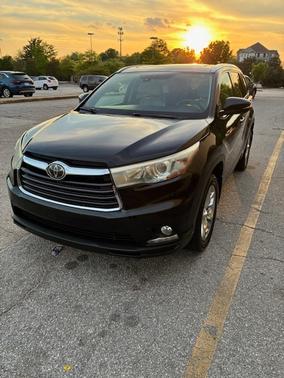 Black 2015 Toyota Highlander Limited Platinum